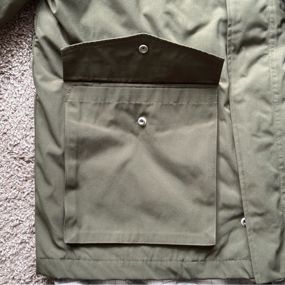 FOLSOM UTILITY JACKET MENS DETACHABLE QUILTED THERMORE INSULATED HOODED WHITE - Picture 9 of 11